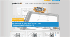 Desktop Screenshot of packedia.de